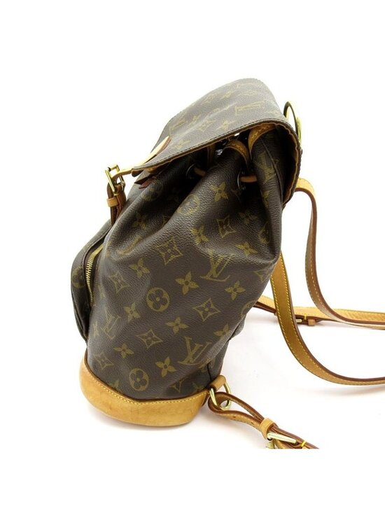 Louis Vuitton Montsouris MM Monogram Backpack Brown main image 6